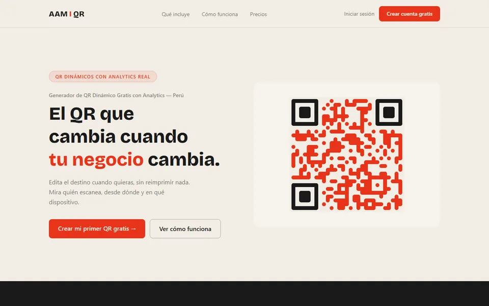 Vista previa de AAMI QR